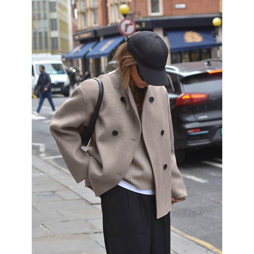 Commense‎ Oversized Button-Down Jacket size S/4